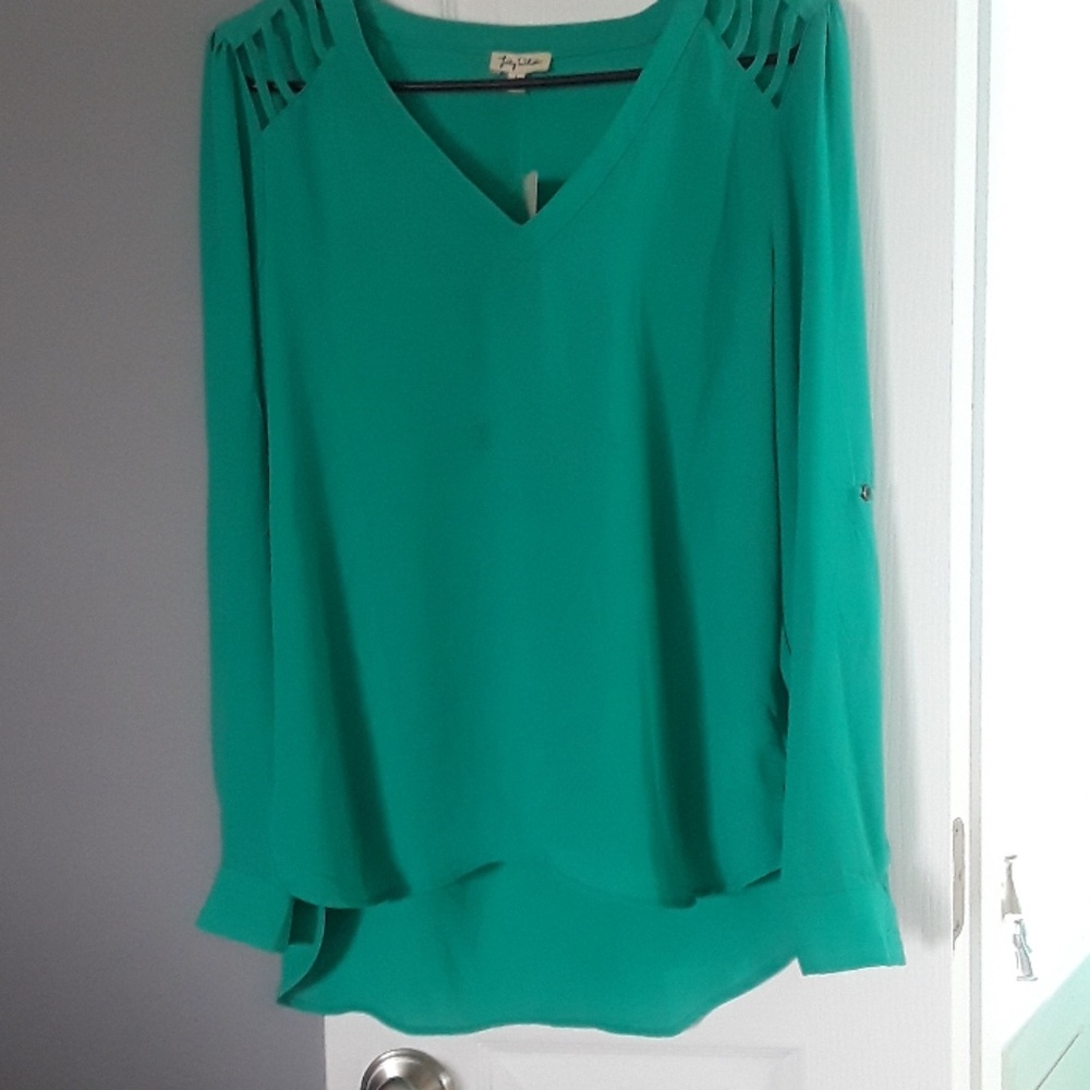 Teal Blouse